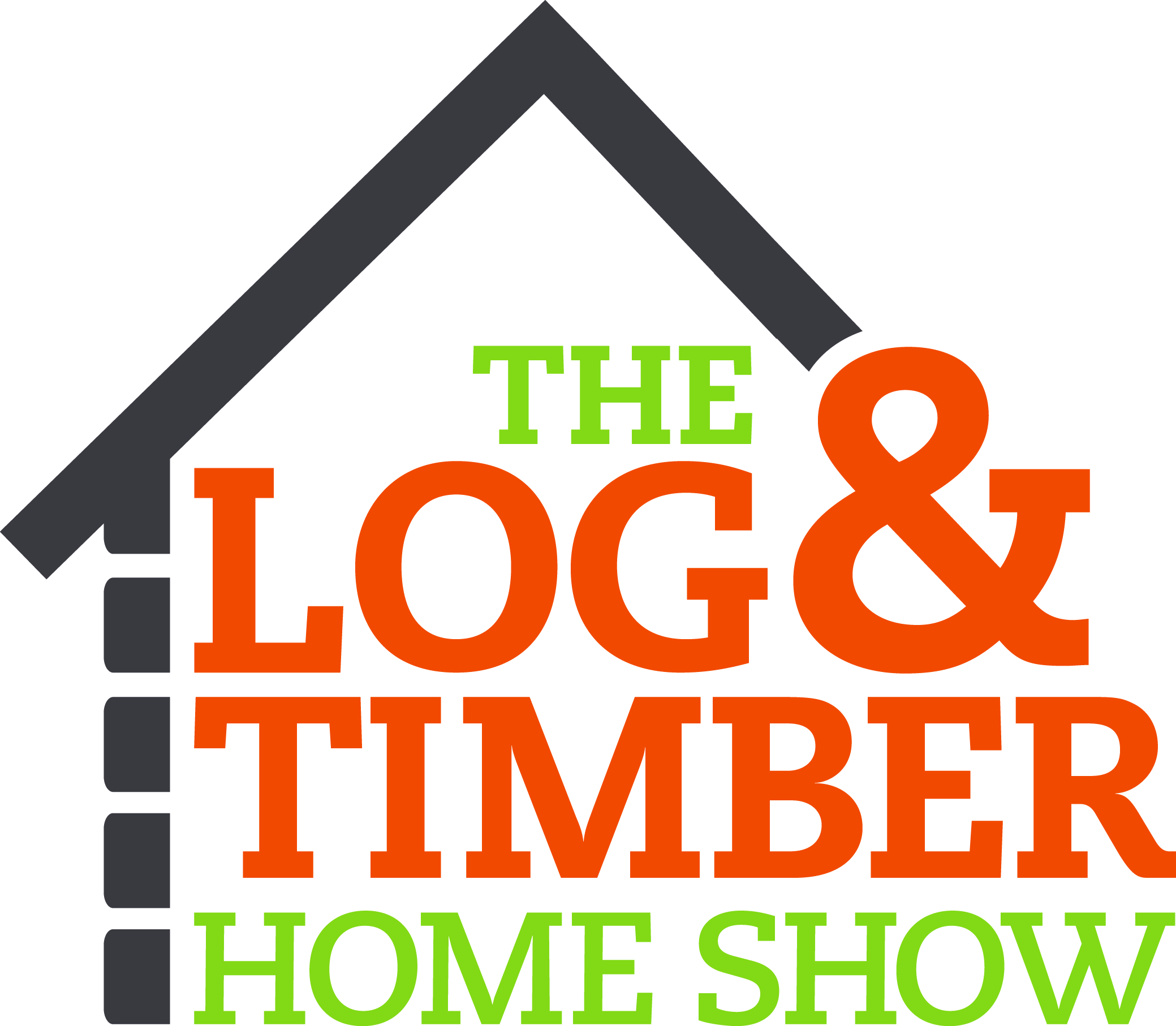 Log & Timber Home Show logo.
