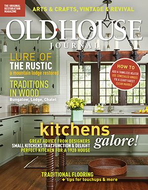 Old House Journal Magazine Cover 2018