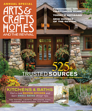 Arts & Crafts Homes magazine cover.